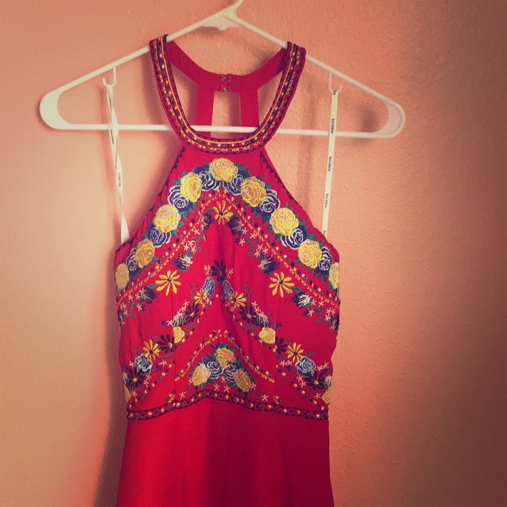 Soieblu Embroidered Maxi Dress
